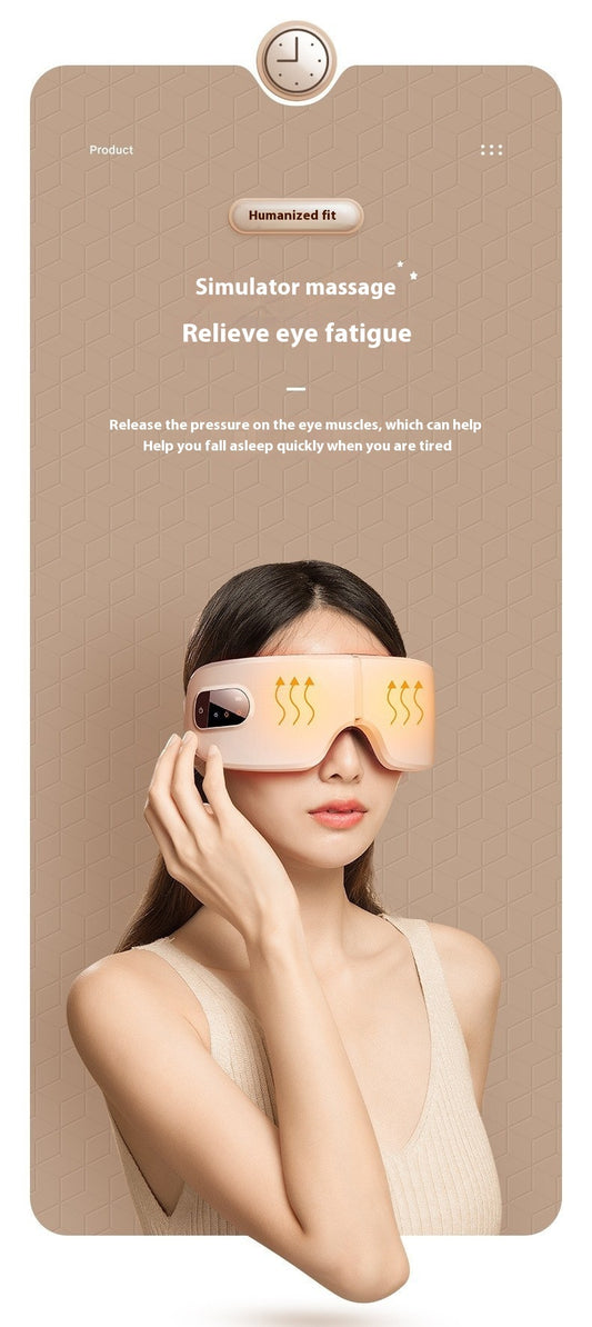Bluetooth Music Hot Compress Eye Mask Massager