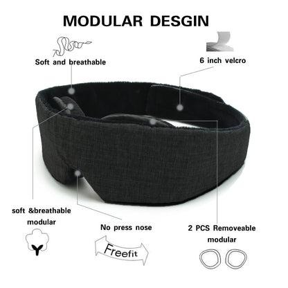 Premium 3D blackout sleep mask for deep sleep