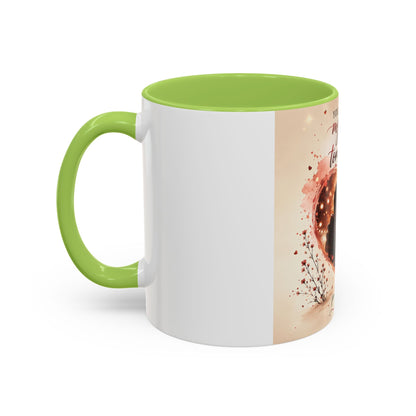 Romantic Heart Photo Accent Coffee Mug – “You are my today and all of my tomorrows”