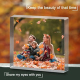 Personalised Acrylic Photo Plaque